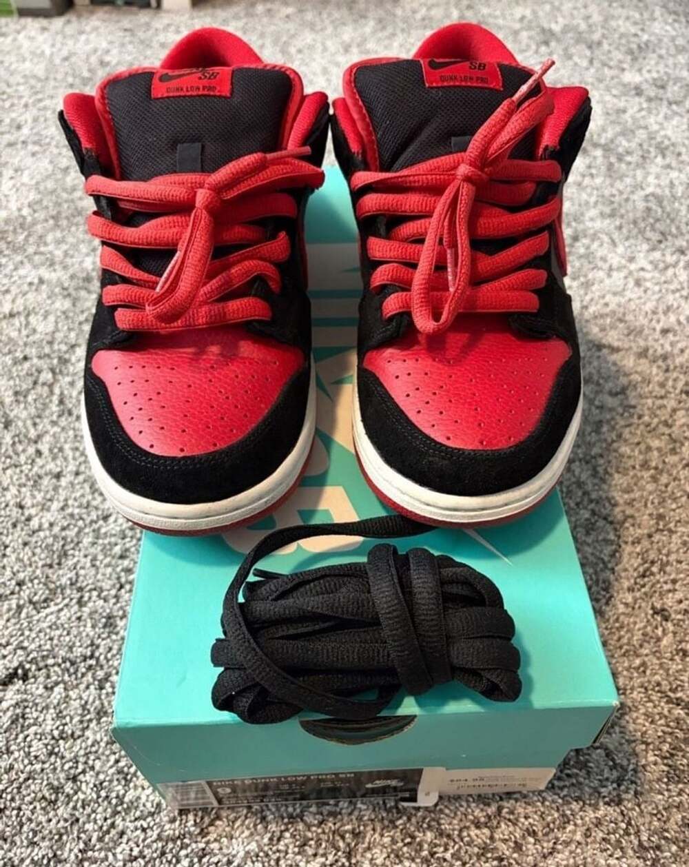 Nike SB Dunk Low Pro ‘J Pack-Bred’ size 9 men’s